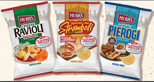 Herr's Chips Embraces Philadelphia's Flavors: With 3 New Limited-Edition Creations