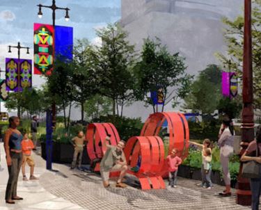  Philadelphia's Avenue of the Arts to Become a 10-Block Urban Oasis