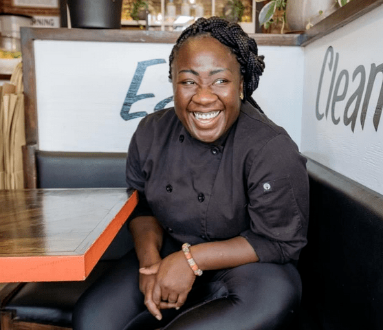 Chef Nana Wilmont at the Philadelphia Museum of Art